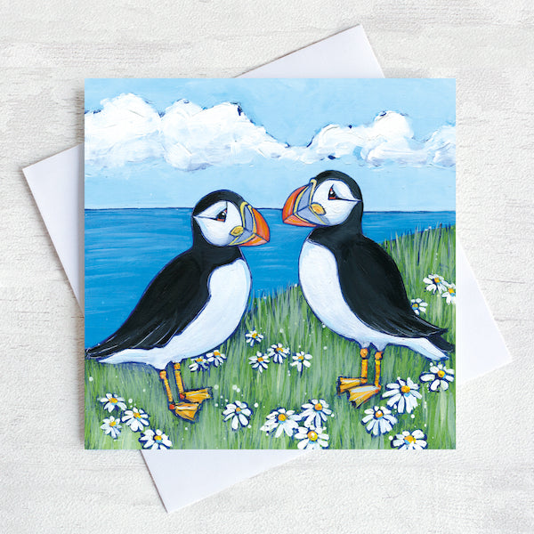 Painting Puffins: Northumberland’s Quirkiest Bird