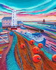 Fish Quay at Dawn | Art Print