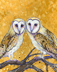Barn Owls - Original Painting