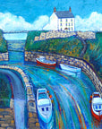 Seaton Sluice Harbour | Open Edition Art Print