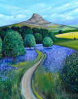 The Path to Roseberry Topping - Art Print