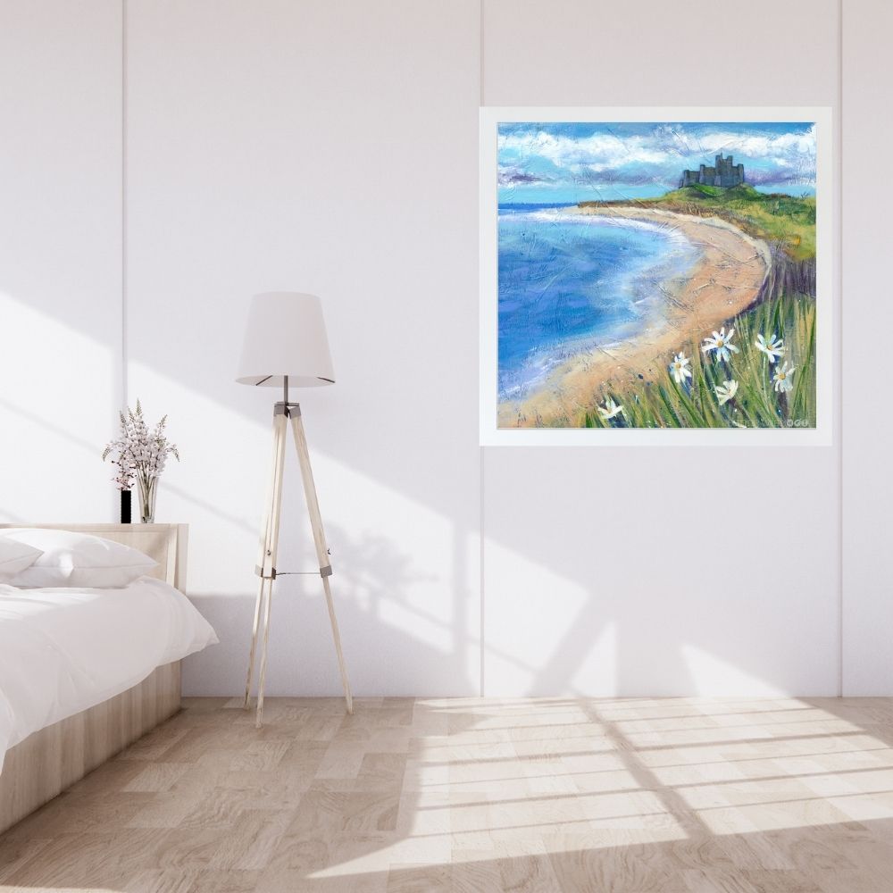 Bamburgh Beach | Art Print
