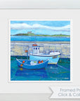 Beadnell Boats | Art Print