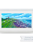 Blue Sky over Dunstanburgh Castle | Northumberland Art Print