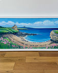 Blue Sky Over the Bathing House | Original Painting