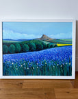 Bluebells at Roseberry Topping - Original Painting