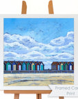 Blyth Beach Huts | Art Print