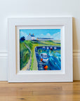 Boats and Buoys at Seaton Sluice - Original Painting