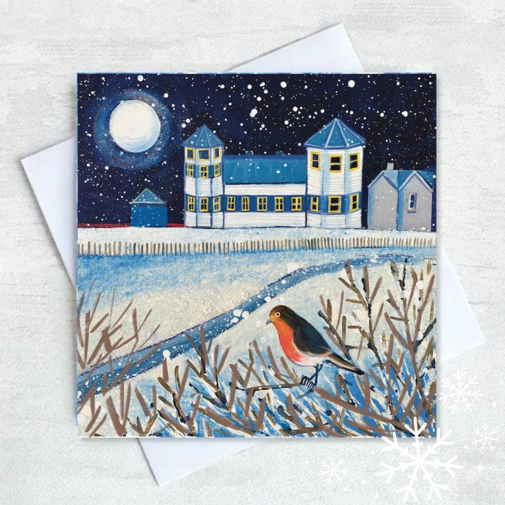 Snowtime at Tynemouth Volunteer Life Brigade | Christmas Card