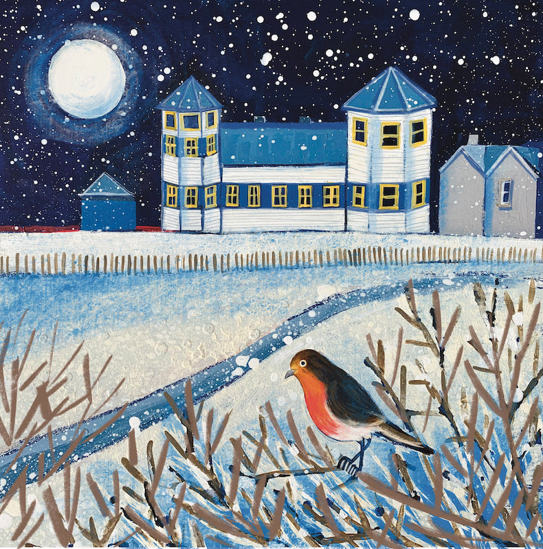 Snowtime at Tynemouth Volunteer Life Brigade | Christmas Card
