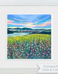 Cheviots Beyond The Blooms | Art Print