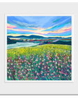 Cheviots Beyond The Blooms | Art Print
