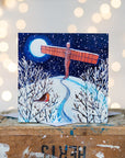 North East Landmarks Christmas Card | Card Pack of 6