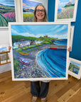 The Castle Beyond Craster | Original Painting