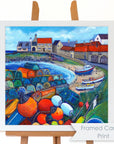 Creels at Craster | Northumberland Art Print