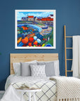 Creels at Craster | Northumberland Art Print