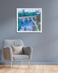 Durham City Art Print
