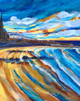 Fiery Sky over Longsands | Art Print
