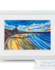 Fiery Sky over Longsands | Art Print