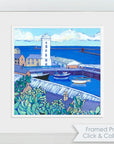 Fish Quay & Flowers | Art Print