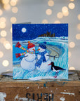 North East Landmarks Christmas Card | Card Pack of 6