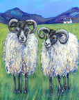 Sheep Grazing the Glen - Original Painting