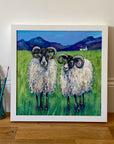 Sheep Grazing the Glen - Original Painting