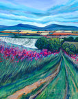 Northumberland Wildflower Walk | Landscape Art Print
