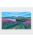 Northumberland Wildflower Walk | Landscape Art Print