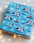 Puffins at the Farne Islands Festive Gift Wrap