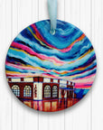 Rendezvous Evening Sky - Ceramic Tree Decoration
