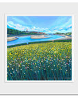 Alnmouth Beyond the Blooms | Northumberland Art Print