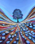 Rooted on Hadrian's Wall | Art Print