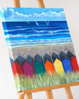 Beach Huts at Saltburn | Art Print