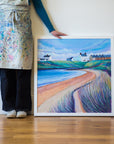 Sandy Shores at Seaton Sluice | Original Painting