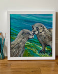Sea Otters - Original Painting