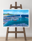 Seahouses Shores | Art Print