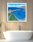 Secret Harbour Scottish | Art Print