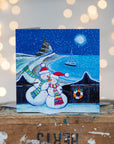 North East Landmarks Christmas Card | Card Pack of 6