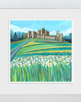 Springtime at Alnwick Castle - Art Print