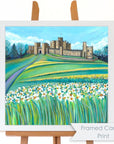 Springtime at Alnwick Castle - Art Print