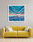 St Mary's Evening Sky - Art Print