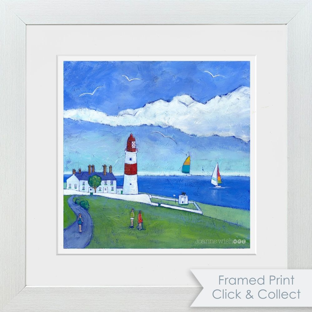 Sunny Souter Lighthouse Art Print