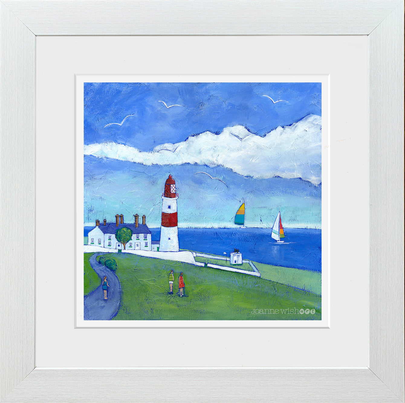 Sunny Souter Lighthouse Art Print