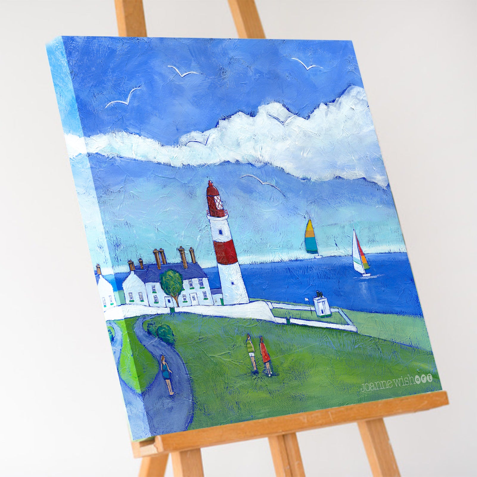 Sunny Souter Lighthouse Art Print