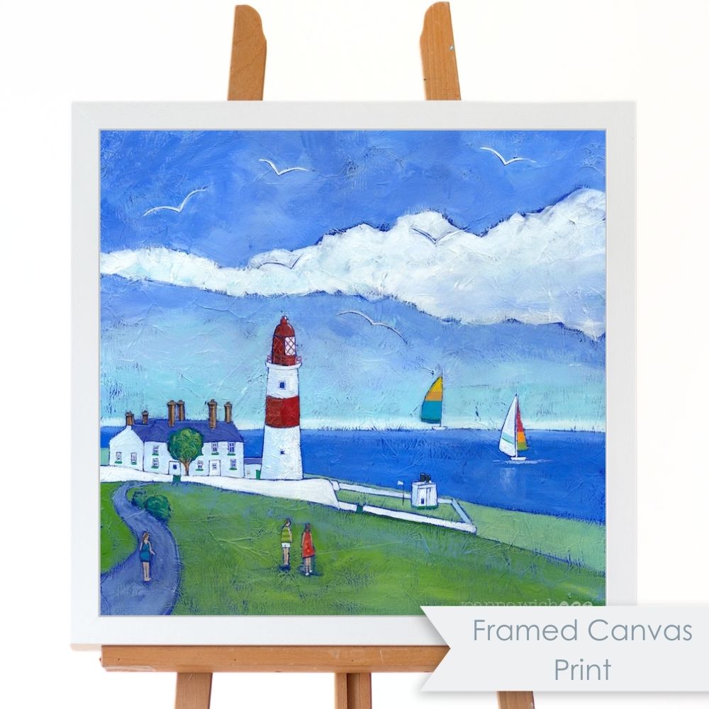 Sunny Souter Lighthouse Art Print