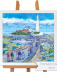 Tides out at St Mary's Art Print
