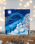 North East Landmarks Christmas Card | Card Pack of 6