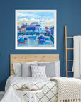 Winter Low Lights North Shields Fish Quay | Art Print
