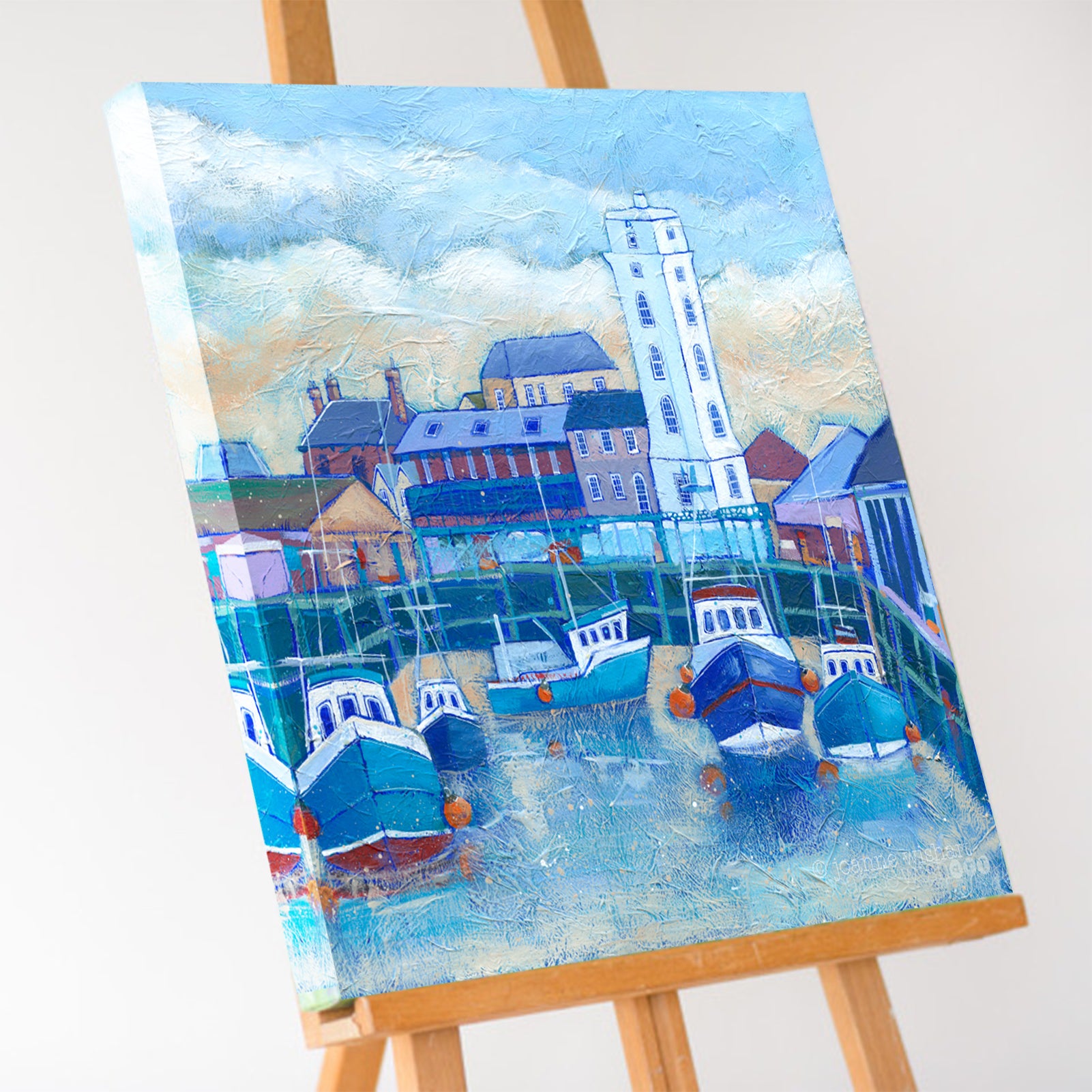 Winter Low Lights North Shields Fish Quay | Art Print